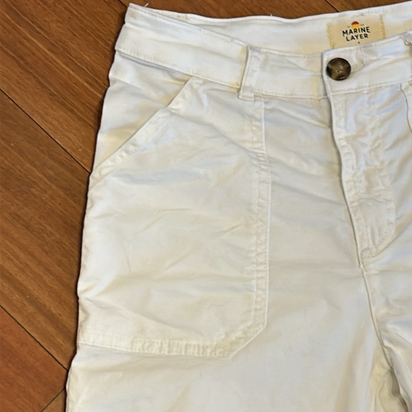 Marine Layer All White Carpenter Pant - Picture 6 of 7